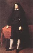 MURILLO, Bartolome Esteban Portrait of a Gentleman in a Ruff Collar sg oil on canvas